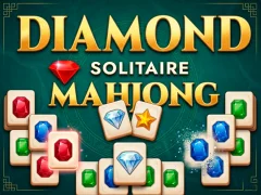 Xogo Diamond Solitaire Mahjong en liña