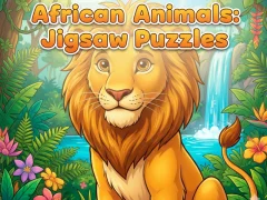 Xogo African Animals: Jigsaw Puzzles en liña