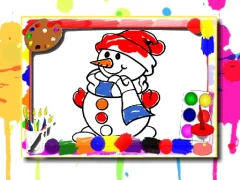 Xogo Winter Coloring Book en liña