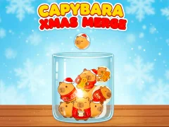 Xogo Capybara Xmas Merge en liña