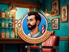 Xogo Barber Shop Hair Salon Sim en liña