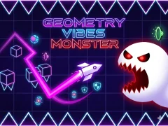 Xogo Geometry Vibes Monster en liña