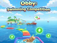 Xogo Obby: Swimming competition en liña