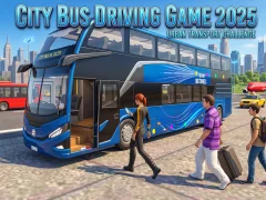 Xogo City Bus Driving Game 2025 en liña