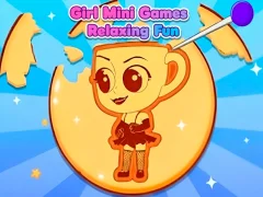 Xogo Girl Mini Games Relaxing Fun en liña