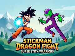Xogo Stickman Dragon Fight - Super Stick Warriors en liña