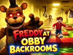 Xogo Freddy at Obby Backrooms en liña