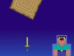 Xogo Noob vs Pro But Knife Hit Minecraft en liña