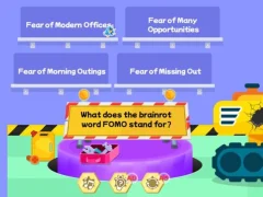 Xogo Kids Quiz: Brainrot Words Quiz en liña