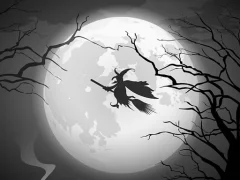 Xogo The Night Of the Witches Jigsaw en liña