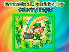 Xogo Printable St Patricks Day Coloring Pages en liña