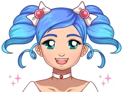 Xogo Kawaii Magical Girl Dress Up Game en liña