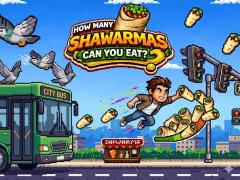 Xogo How Many Shawarmas Can You Eat? en liña