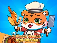 Xogo 2 Player Games Kids Kitchen en liña
