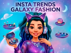 Xogo Insta Trends Galaxy Fashion en liña