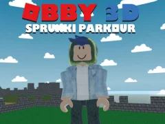 Xogo Obby 3D Sprunki Parkour en liña