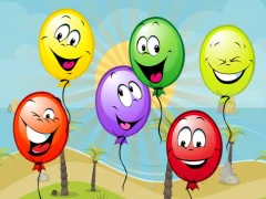 Xogo Funny balloons en liña