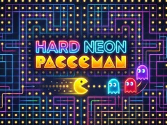 Xogo hard neon paccoman en liña