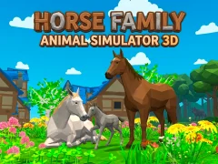 Xogo Horse Family Animal Simulator 3D en liña