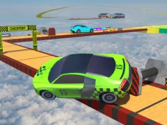 Xogo Real Impossible Sky Tracks Car Driving en liña