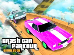Xogo Crash Car Parkour Simulator en liña
