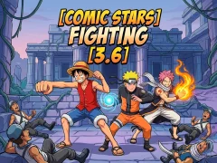 Xogo Comic Stars Fighting 3.6 en liña
