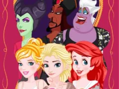 Xogo Princess vs Villain Face Swap en liña
