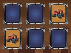 Xogo Monster Trucks Memory en liña