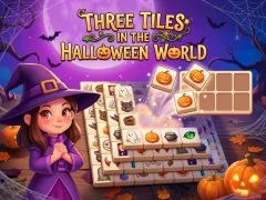 Xogo The Three Tiles in the Halloween World en liña