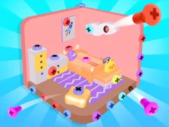 Xogo Screw Sort 3D: Screw Puzzle en liña