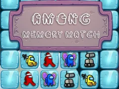 Xogo Among Memory Match en liña