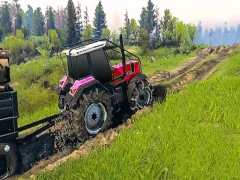 Xogo Real Chain Tractor Towing Train Simulator en liña