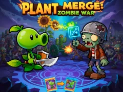 Xogo Plant Merge: Zombie War en liña
