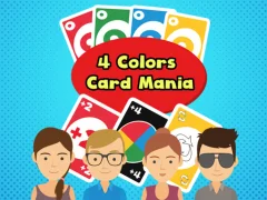 Xogo 4 Colors Card Mania en liña
