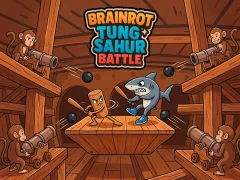 Xogo Brainrot Tung Sahur Battle en liña