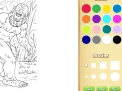 Xogo Bigfoot Coloring Book en liña