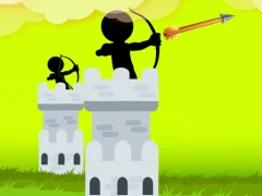 Xogo Stickman Archer Castle en liña