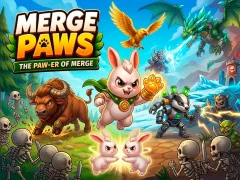 Xogo Merge Paws en liña