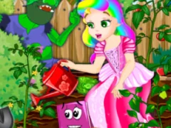 Xogo Princess juliet garden trouble en liña