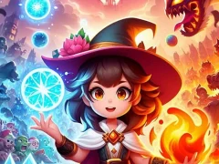 Xogo Mage Adventure: Mighty Raid en liña