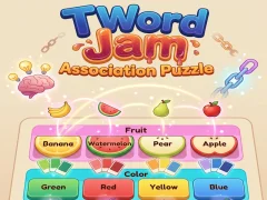 Xogo Word Jam Association Puzzle en liña