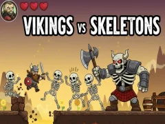Xogo Vikings Vs Skeletons en liña