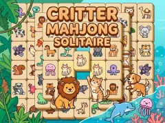 Xogo Critter Mahjong Solitaire en liña