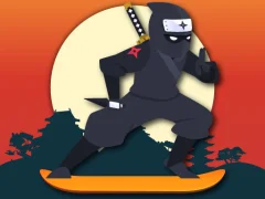 Xogo Lava And Nninja Skateboard en liña