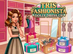 Xogo Tris Fashionista Dolly Dress Up en liña