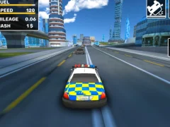 Xogo Police Cop Car Simulator City Missions en liña