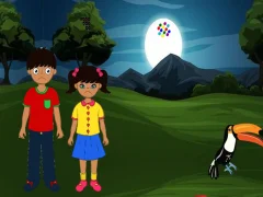 Xogo Siblings Escape From Dark Forest en liña