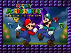 Xogo Super Mario World Legend of the Four Keys en liña