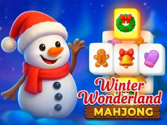Xogo Winter Wonderland Mahjong en liña