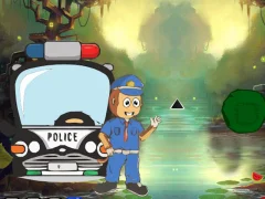 Xogo Monkey Caught Thief Fox en liña
